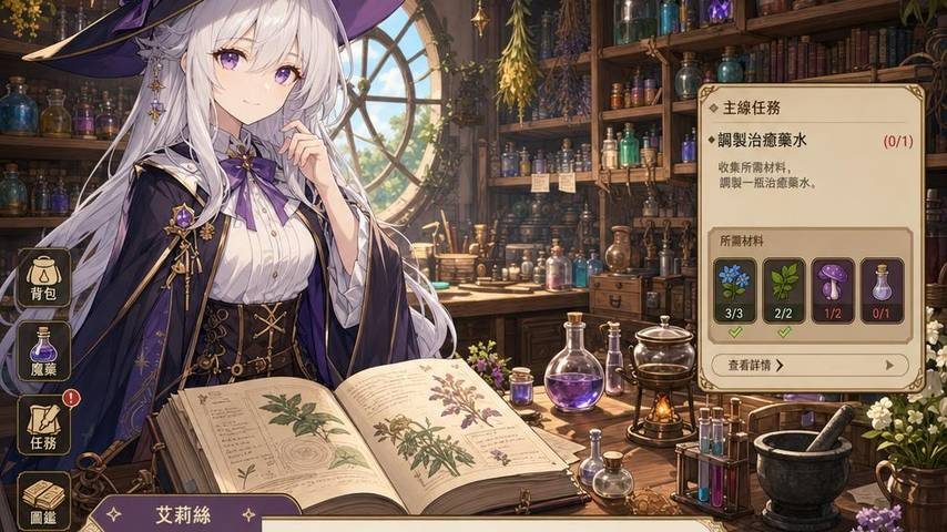 魔女秘药 探索场景 资料图 1
